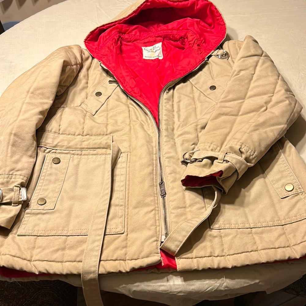 Field and Stream Thinsulate Hunting Coat Mens S With Hood.